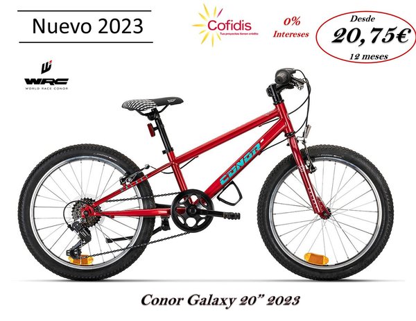 Conor Galaxy 20" 2022  DISPONIBLE EN TIENDA
