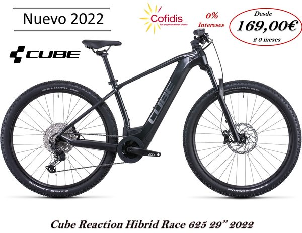 CUBE REACTION HIBRID RACE 625 TL  AGOTADA